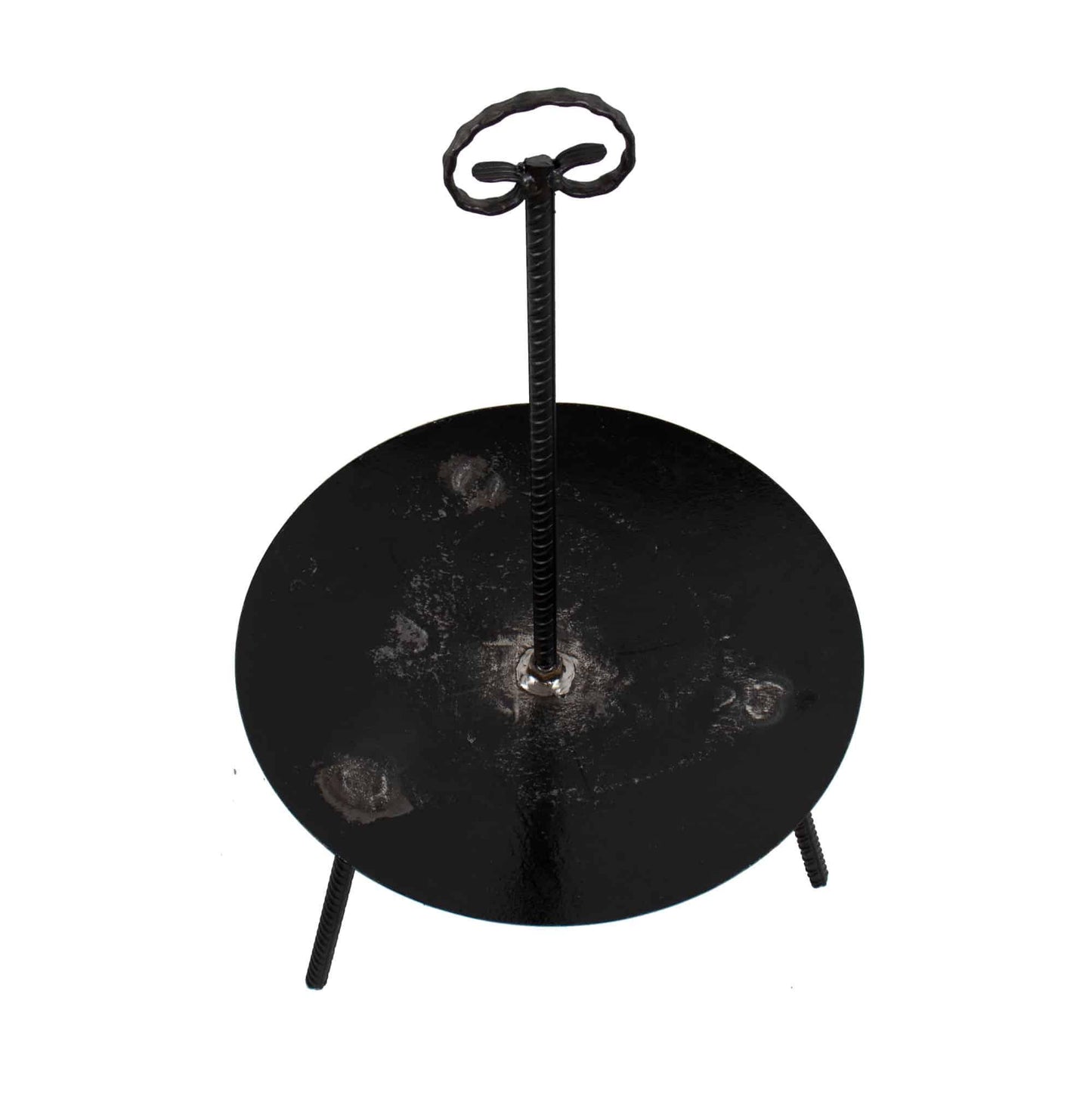 Gratar disc din otel, picioare detasabile, maner detasabil diametru 46 centimetri / 5231