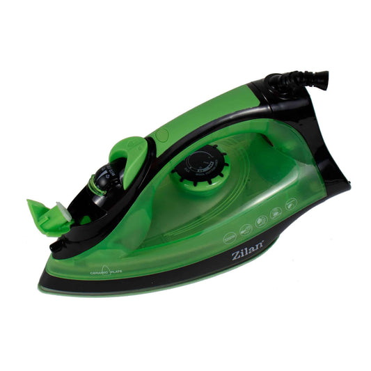 Fier de calcat cu talpa ceramica, putere 2200w, calcare cu aburi / ZLN 2188