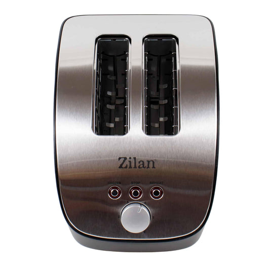 Prajitor de paine inox, 2 felii, 6 nivele de prajire, 1000 w / ZLN 2690