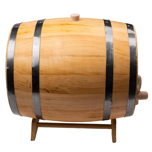 Butoi pentru decor, din lemn masiv de arin, capacitate 10L / EXT 7212