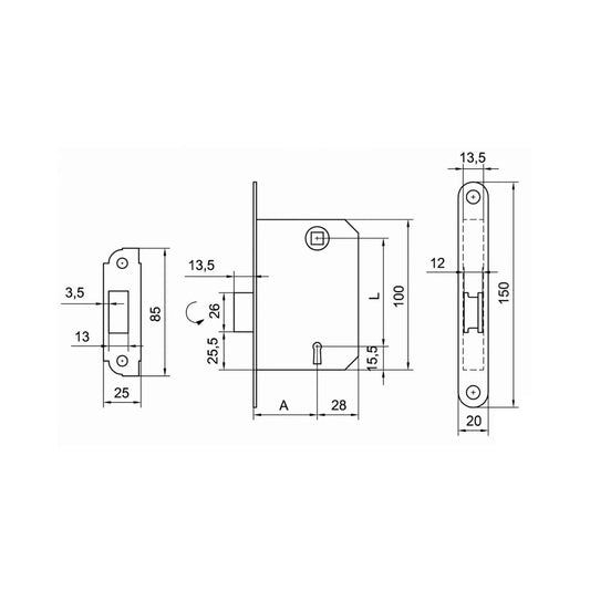 Broasca cheie P 72 35-053 / 4572