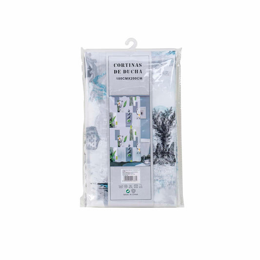 Perdea dus, panzata din poliester, transparenta 180 x 200 cm, Z-TOOLS / CC9832