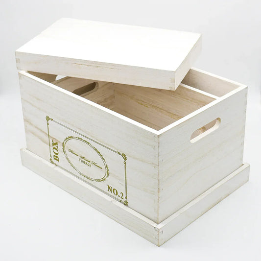 Set 2 cutii depozitare/decor realizate manual D810