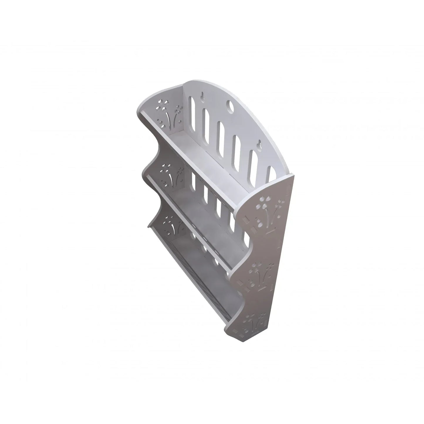 Etajera cu 3 rafturi pentru baie, D122, 39,5*58*13,5 cm