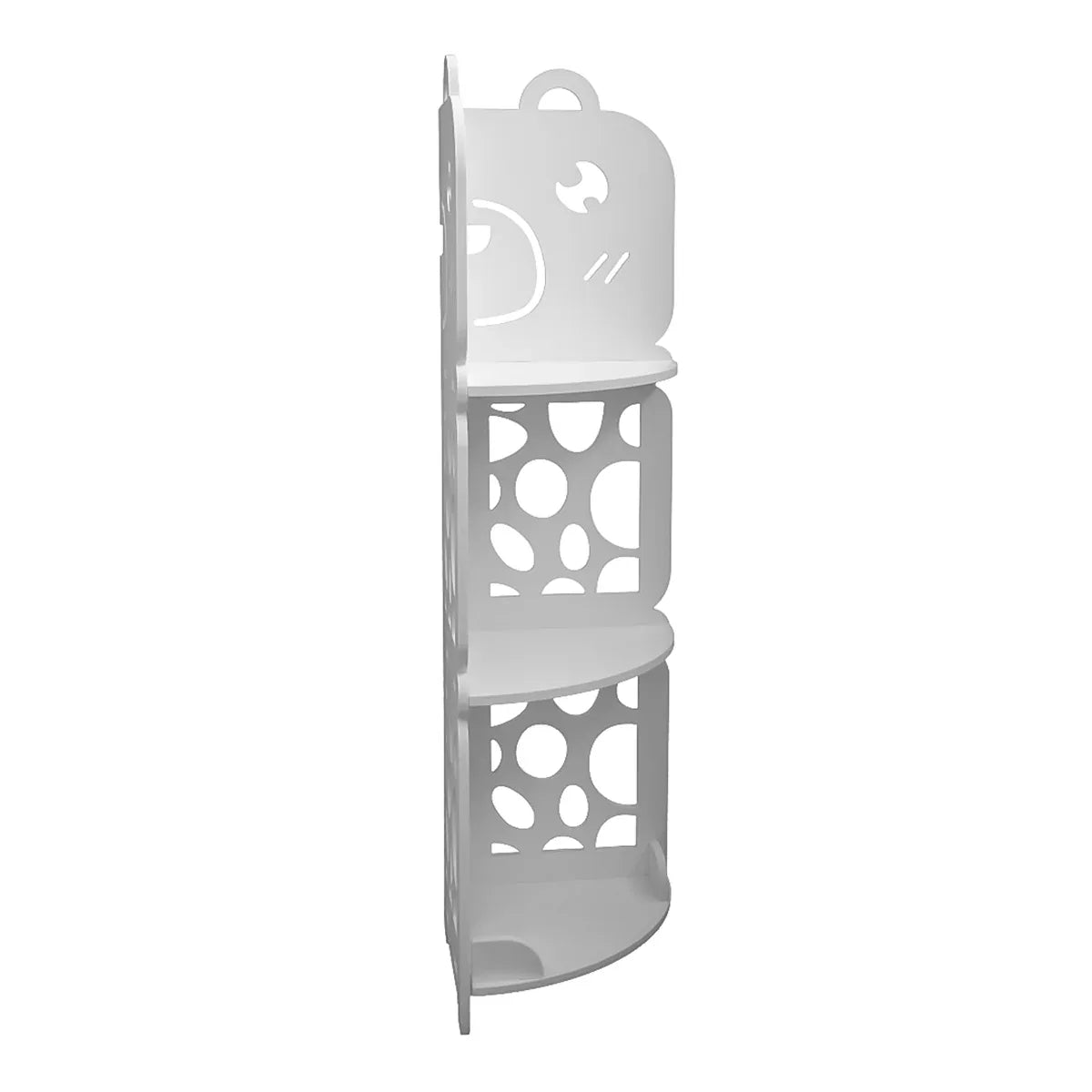Etajera cu 3 rafturi pentru baie, D154, 22*81*21 cm