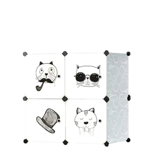 Dulap Modular, 4 Compartimente, D2700W