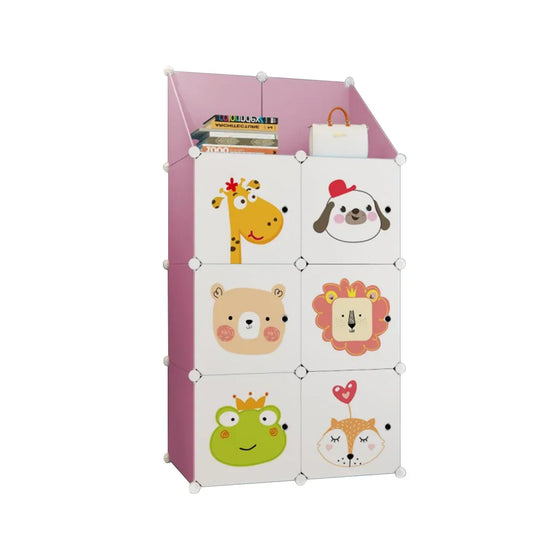 Dulap Modular, 6 Compartimente, D3236 Roz