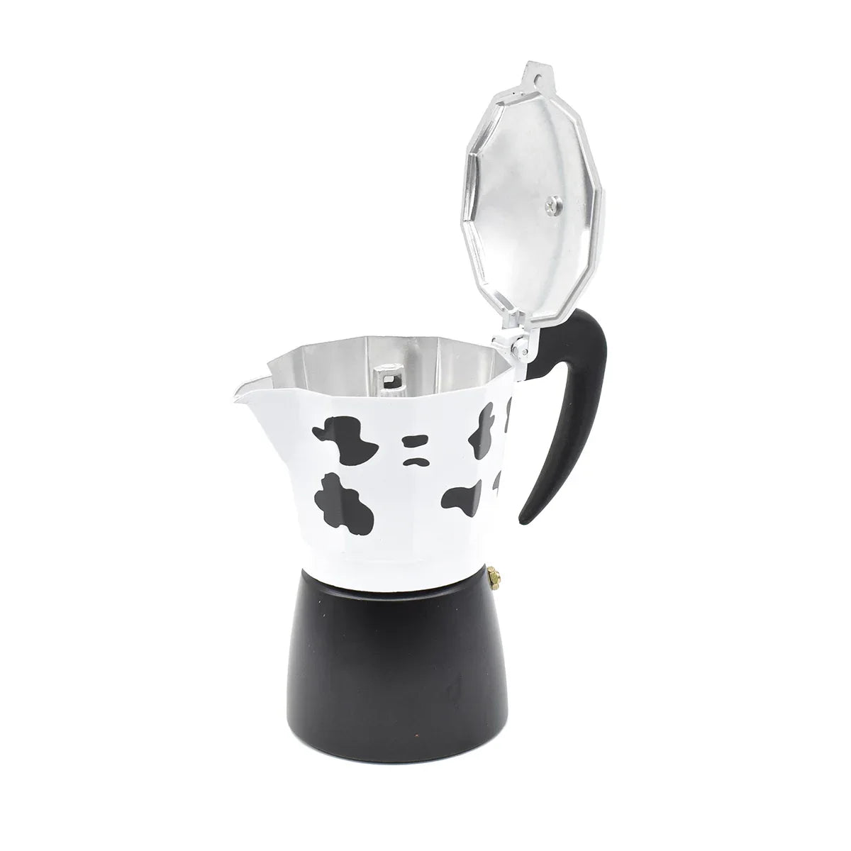 Cafetiera 6 cafele, D3411, Negru/Alb