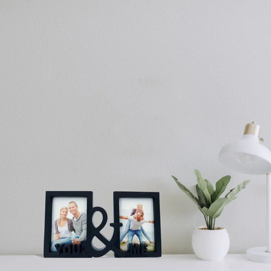 Rama foto You and me, 2 poze, Naimeed D4576N, Negru