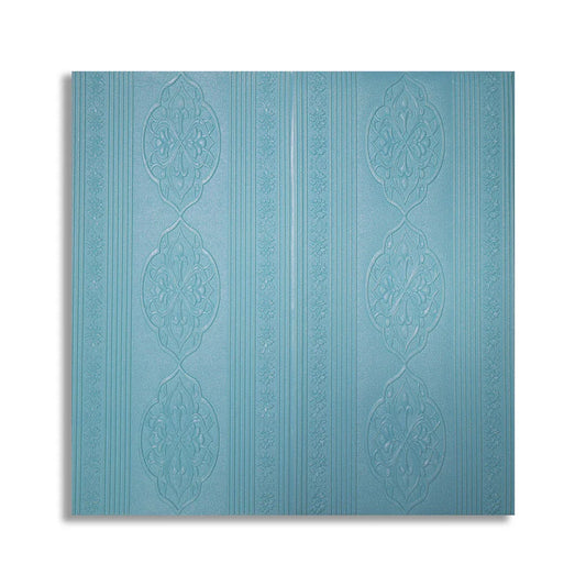 Set 5 x Tapet 3D Autoadeziv, design modern, rezistent la umezeala, usor de curatat, 70x70cm, Naimeed D4732, Albastru