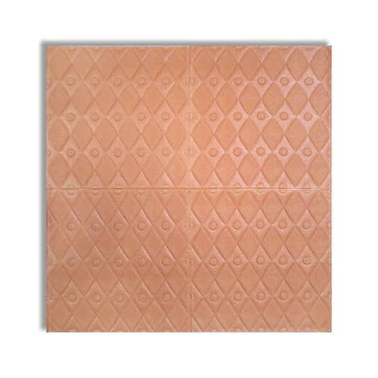 Set 5 x Tapet 3D Autoadeziv, design modern, rezistent la umezeala, usor de curatat, 70x70cm, Naimeed D4760, Maro