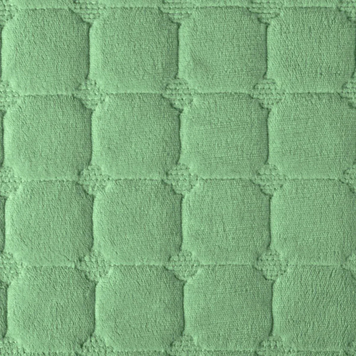 Cuvertura Canapea, Naimeed D4886S, 70x150cm, poliester, pufoasa, matlasata, Verde