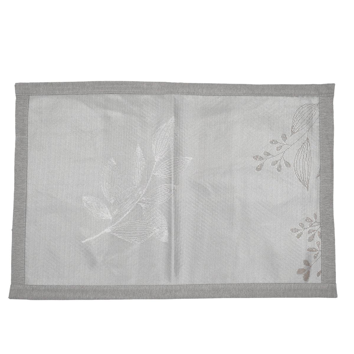 Set lenjerie pat dublu, latime 180cm, Naimeed D4913, Gri