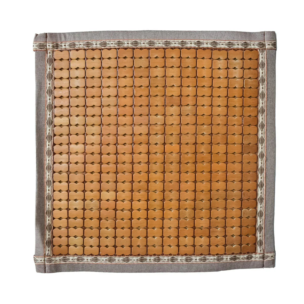 Perna scaun, model din lemn de bambus, Naimeed D4914, Maro
