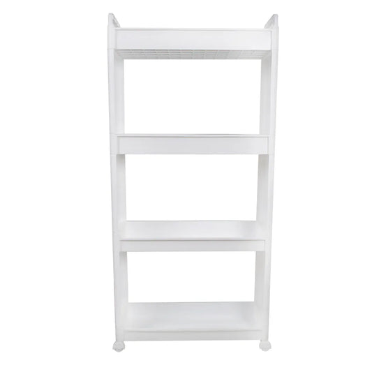 Raft multifunctional, 4 niveluri, Naimeed D5281, Alb, 56x18x115cm