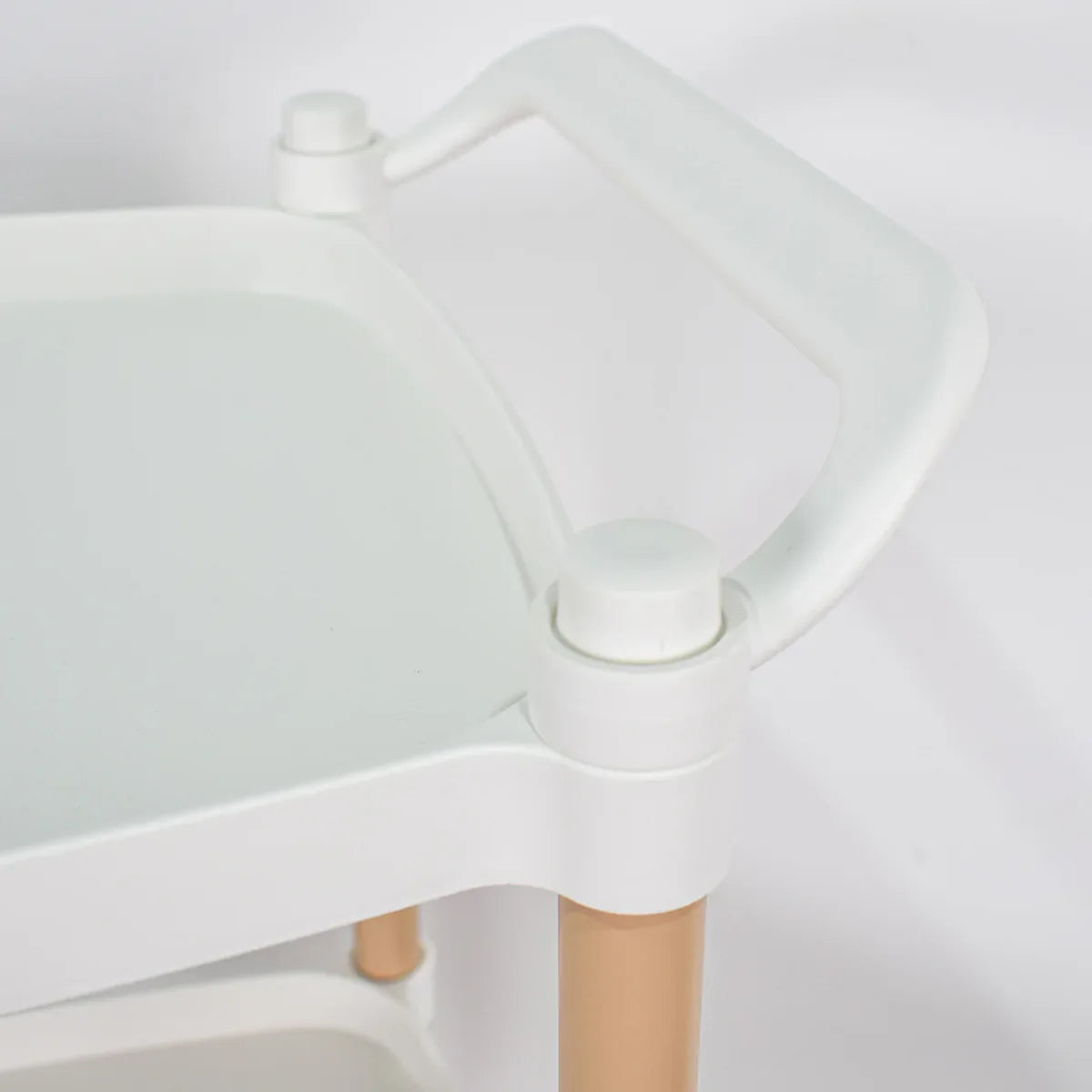 Raft multifunctional, 4 niveluri, Naimeed D5286, Alb, 48x32x108cm