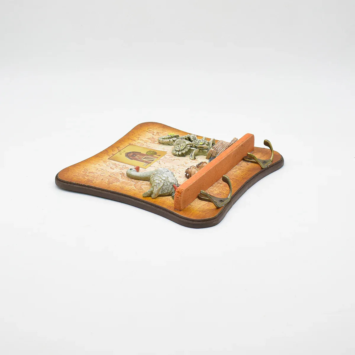 Cuier decorativ D54, 19x19 cm, m1