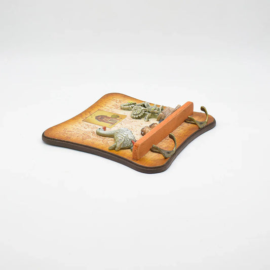 Cuier decorativ D54, 19x19 cm, m1