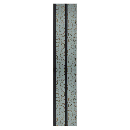 Set 5 panouri decorative, riflaj, polimer rigid, Naimeed D5488, 270x12x1cm, Turcoaz