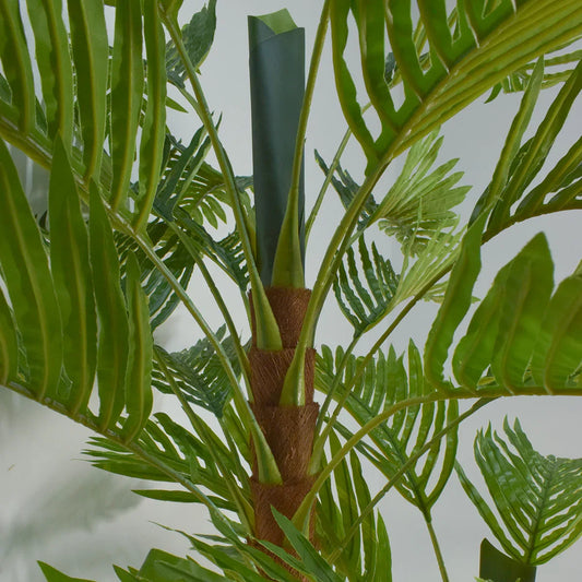 Copac artificial, Areca fara ghiveci, Naimeed D5616, 174x90 cm, Verde