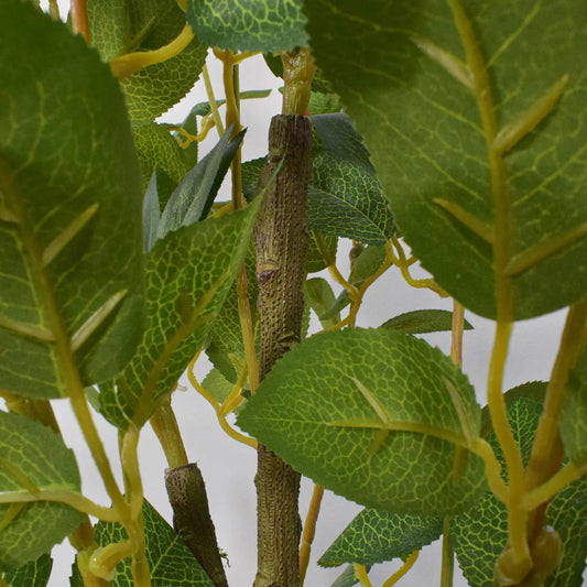 Floare artificiala, Trandafir fara ghiveci, Naimeed D5625, 75x54 cm, Portocaliu