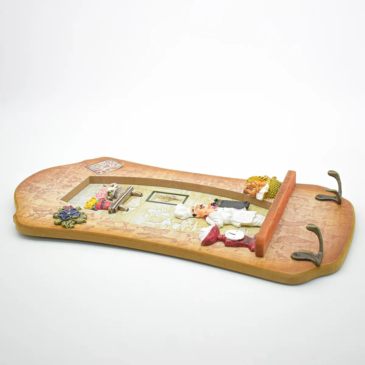 Cuier decorativ D57, 36,5x19,5 cm, m1