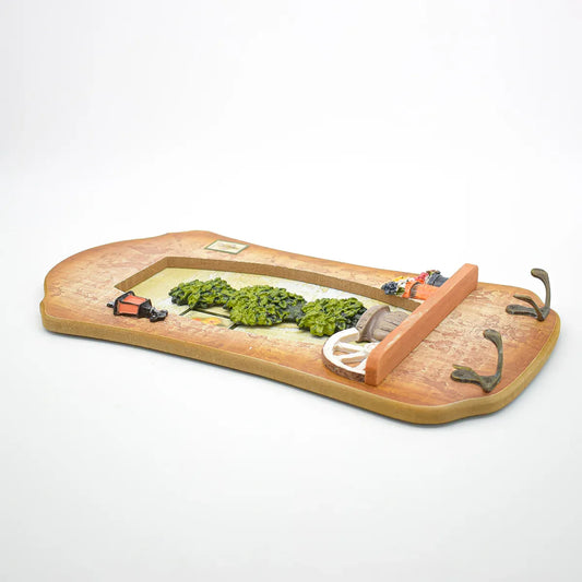 Cuier decorativ D57, 36,5x19,5 cm, m2