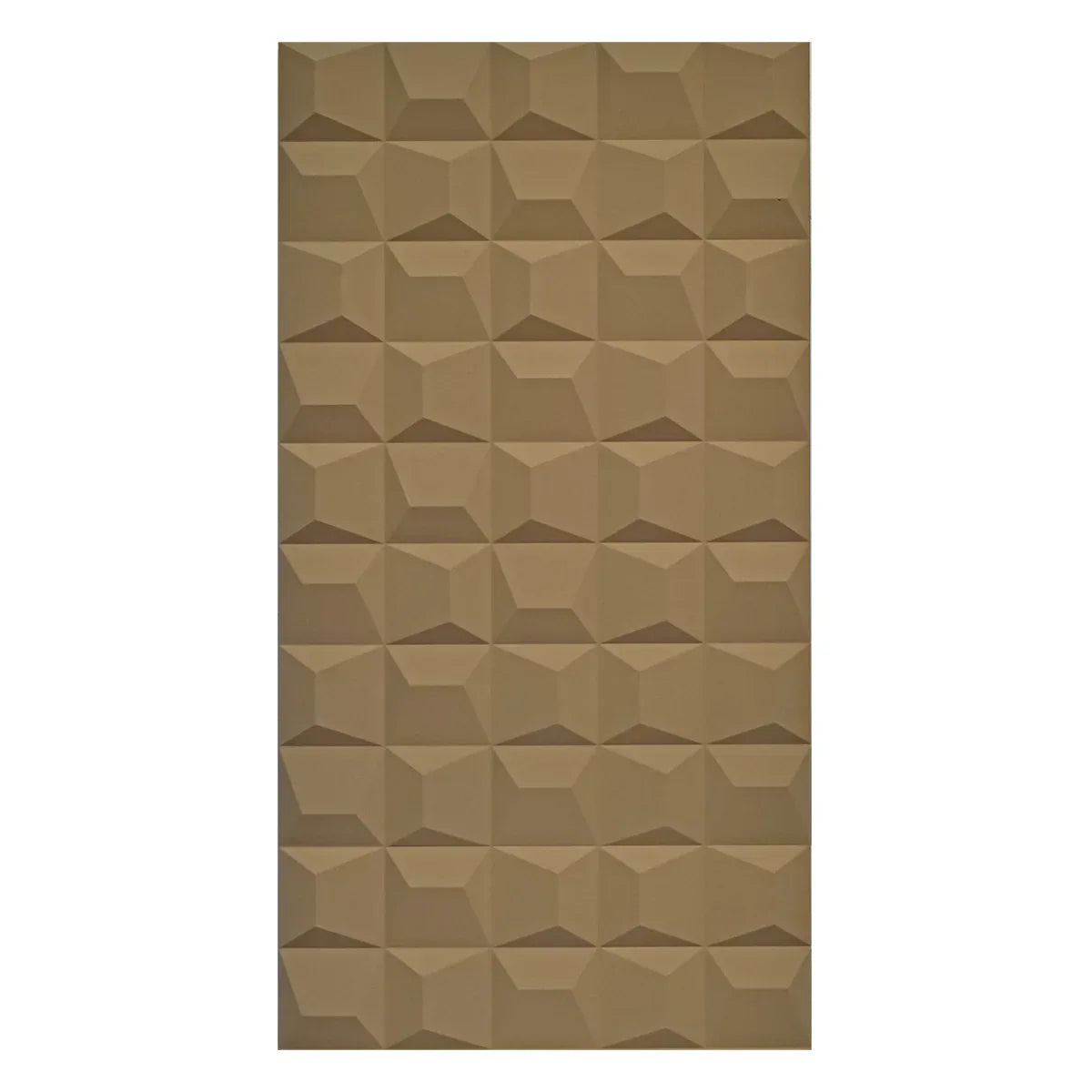 Set 5 x Panou Decorativ 3D, Naimeed D5770, ultrausor, design elegant, PU, 120 x 60 x 2.5 cm, Maro