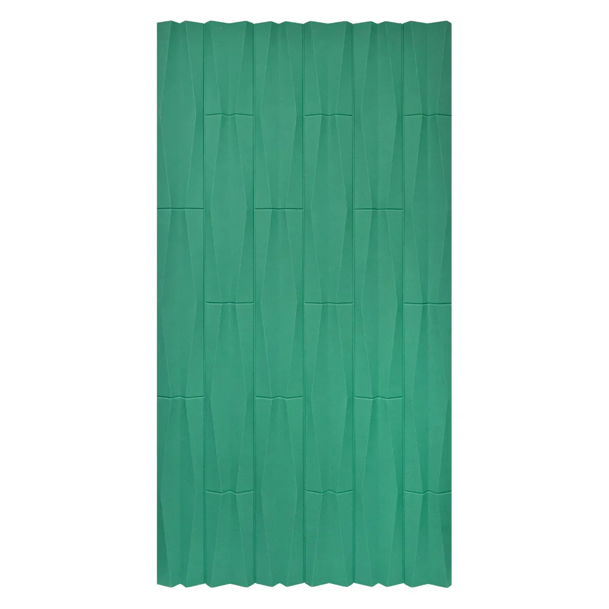 Set 12 x Panou Decorativ 3D, Naimeed D5776, ultrausor, design elegant, PU, 120 x 60 x 2.5 cm, Turcoaz