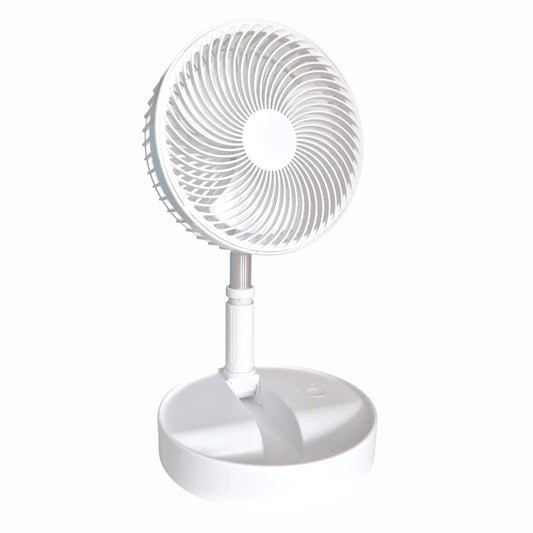 Ventilator, cu acumulator, Naimeed D5837, USB, Alb, 195x862x195mm
