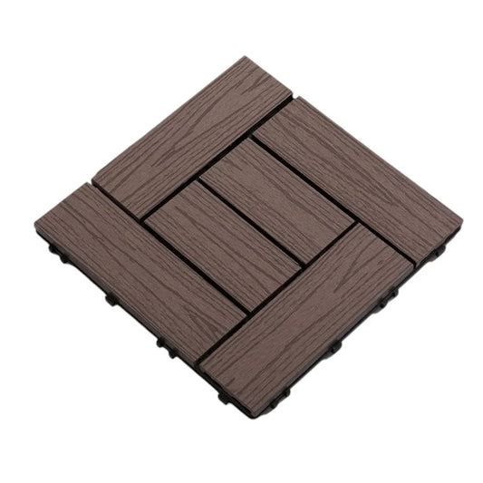 Dala deck terasa WPC, Naimeed D6253, 30x30x2cm, Maro