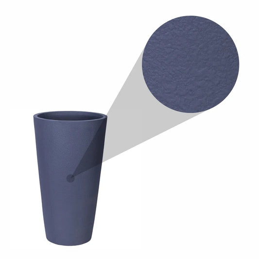 Ghiveci ecologic, Eco-friendly, Naimeed D6341, Mare, din materiale minerale, Gri, 75X41x41cm