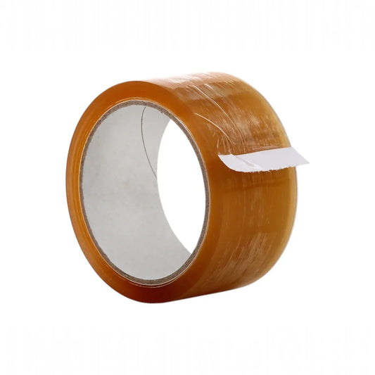 Banda adeziva, de tip scotch, 6 buc/set, Naimeed D6452, 100mx4.5cmx52μm, Maro transparent