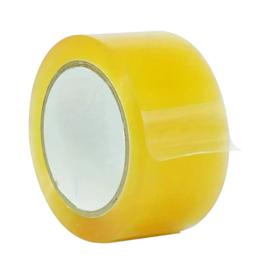 Banda adeziva, de tip scotch, 6 buc/set, Naimeed D6453, 100mx4.5cmx52μm, Galben transparent