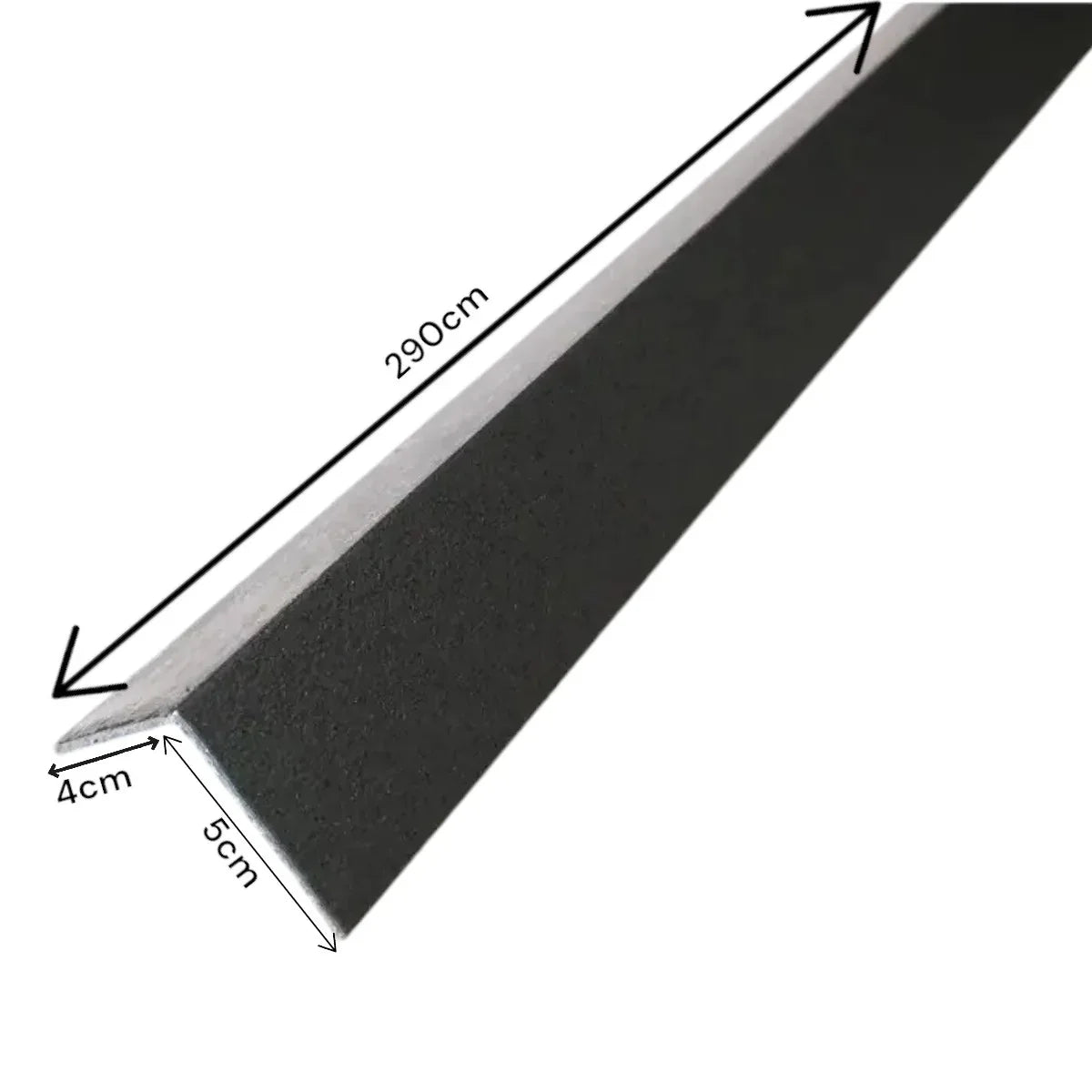 Cornier Perimetral coextrudat, WPC, Naimeed D6486, 290x5x4 cm, Negru
