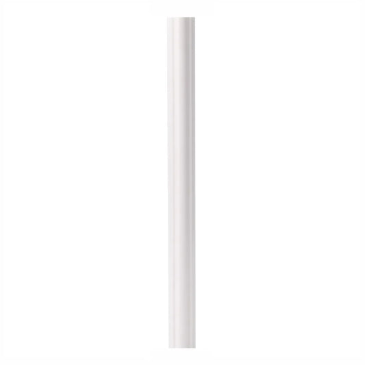 Set 5 Bagheta decorativa, polimer rigid, Naimeed D6691, Alb, 230x2.5x1.25cm