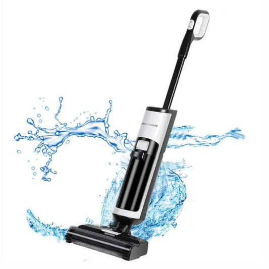 Aspirator Vertical cu mop, Inteligent Liectroux i7PRO(D6820), ghid vocal, autonomie 35 de minute, rezervor de apa murdara 800ml, rezervor apa curata 600ml, 1150x280x210mm, Negru
