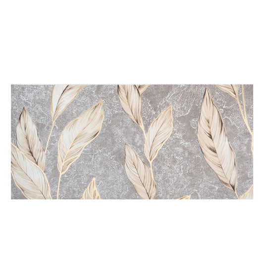 Set 6 panouri decorative autoadezive cu folie de aluminiu, efect marmura, suprafata acoperita 1.08 m², Naimeed D7114, 60x30 cm, Gri