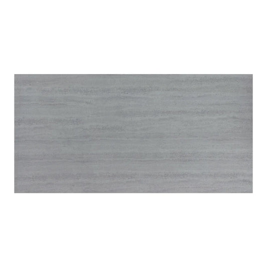 Set 16 panouri decorative din praf de piatra, Naimeed D7315, ignifuge, strat protector ceramic, rezistente la razele UV, 120x60x0.2 cm, cenusiu pal