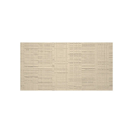 Set 7 panouri decorative din praf de piatra, Naimeed D7327, flexibile, ignifuge, strat protector ceramic, rezistente la razele UV, 120x60x0.2 cm, bej vanilie
