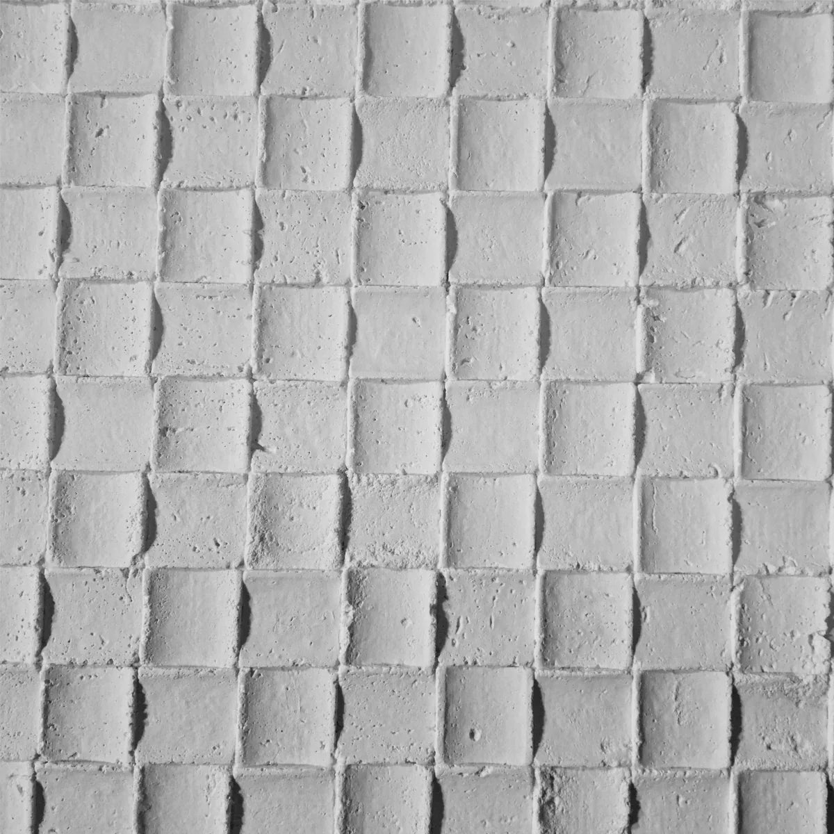 Set 10 panouri decorative din praf de piatra, Naimeed D7339, flexibile, ignifuge, strat protector ceramic, rezistente la razele UV, 120x60x0.2 cm, alb