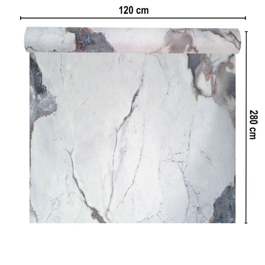 Rola panou autoadeziv, Naimeed D7396, design modern, 2.5mm grosime, 120x280cm, Multicolor