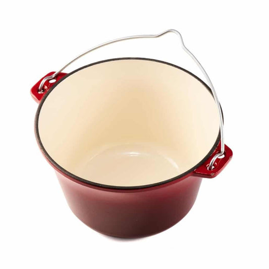 Ceaun din fonta emailata 22x13cm, capacitate 3l, HEINNER / DCN49293