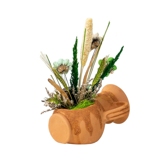 Aranjament, ulcior mijlociu cu flori / EXT 10182