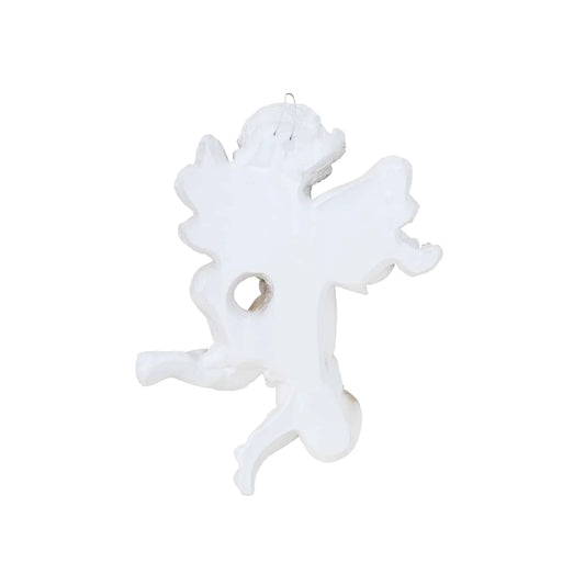 Decoratiune de perete, ingeras din ipsos, inaltime 30cm / EXT 10367