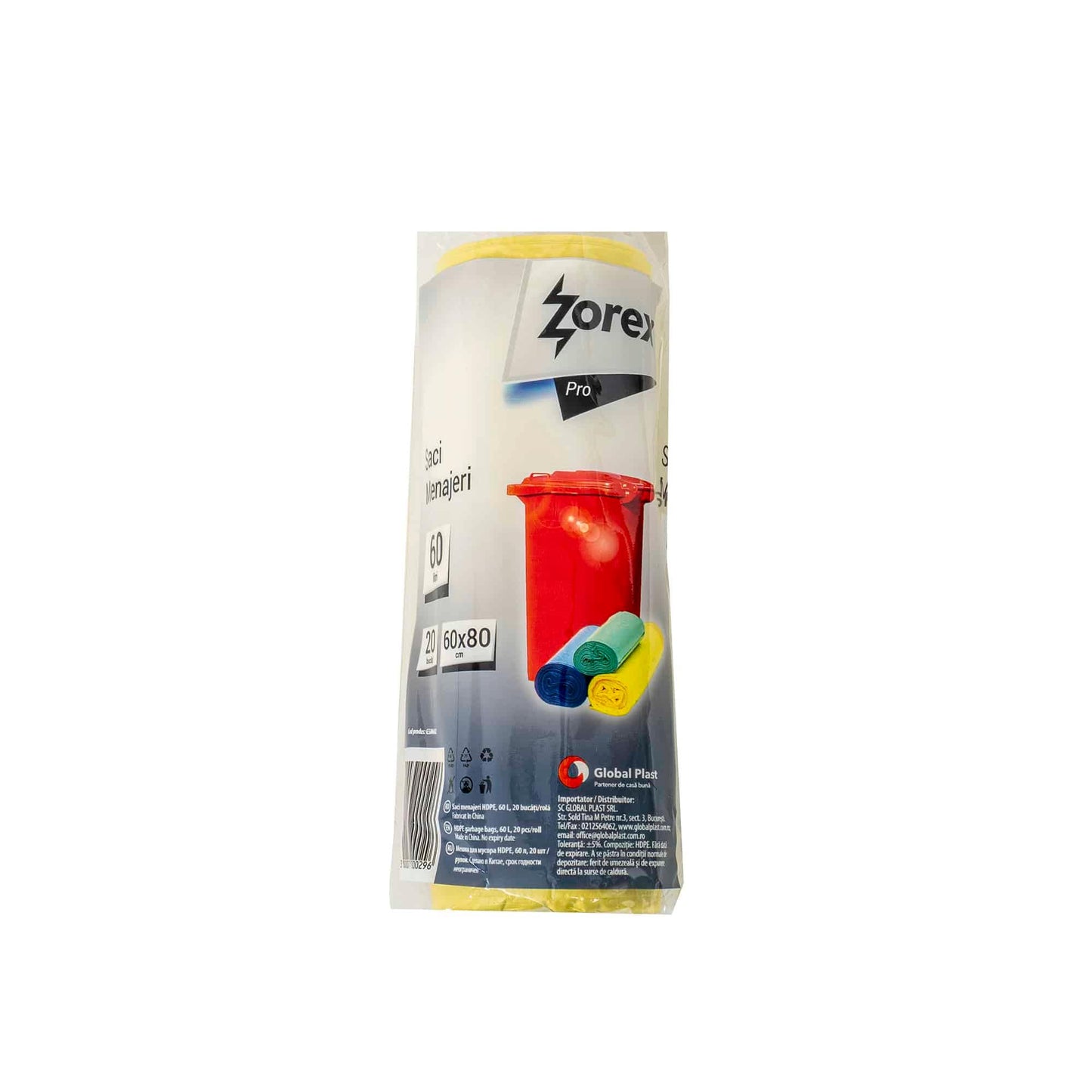Saci menajeri, 60L, 20buc Z-TOOLS / EXT 10548