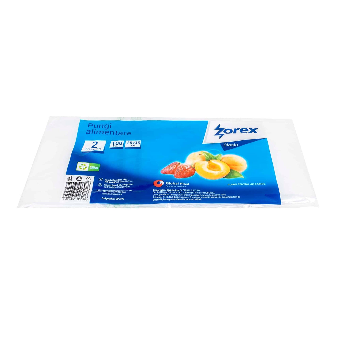 Pungi alimentare, capacitate 2kg, 100buc Z-TOOLS / EXT 10709