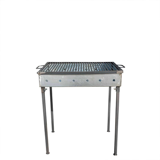 Gratar metalic pe carbuni 60x40 cm, grosime 3mm / EXT 9911