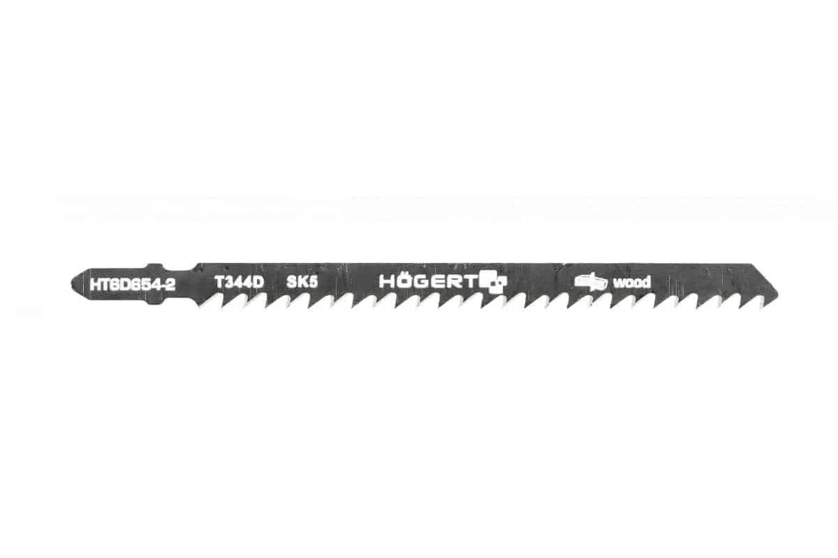 Set 2 bucati lame de fierastrau pentru lemn, 132mm, 6dinti/inchi Z-TOOLS / HT6D654-2
