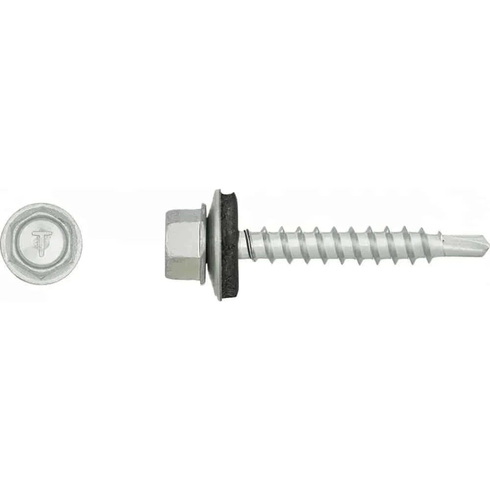Set 250 bucati suruburi autoforante cu cap hexagnal si saiba, 4.8x35mm Z-TOOLS / OD-48035T